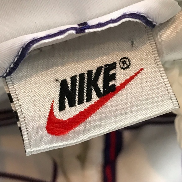 Nike Court Run Division Womens Vintage Plaid Full Zip White Sports Tennis Jacket - Picture 7 of 12